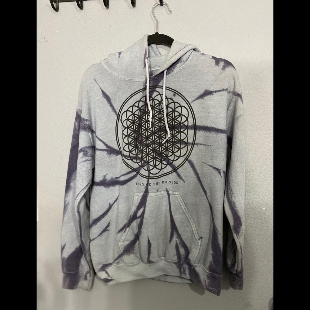 Bring me the horizon tie dye hoodie